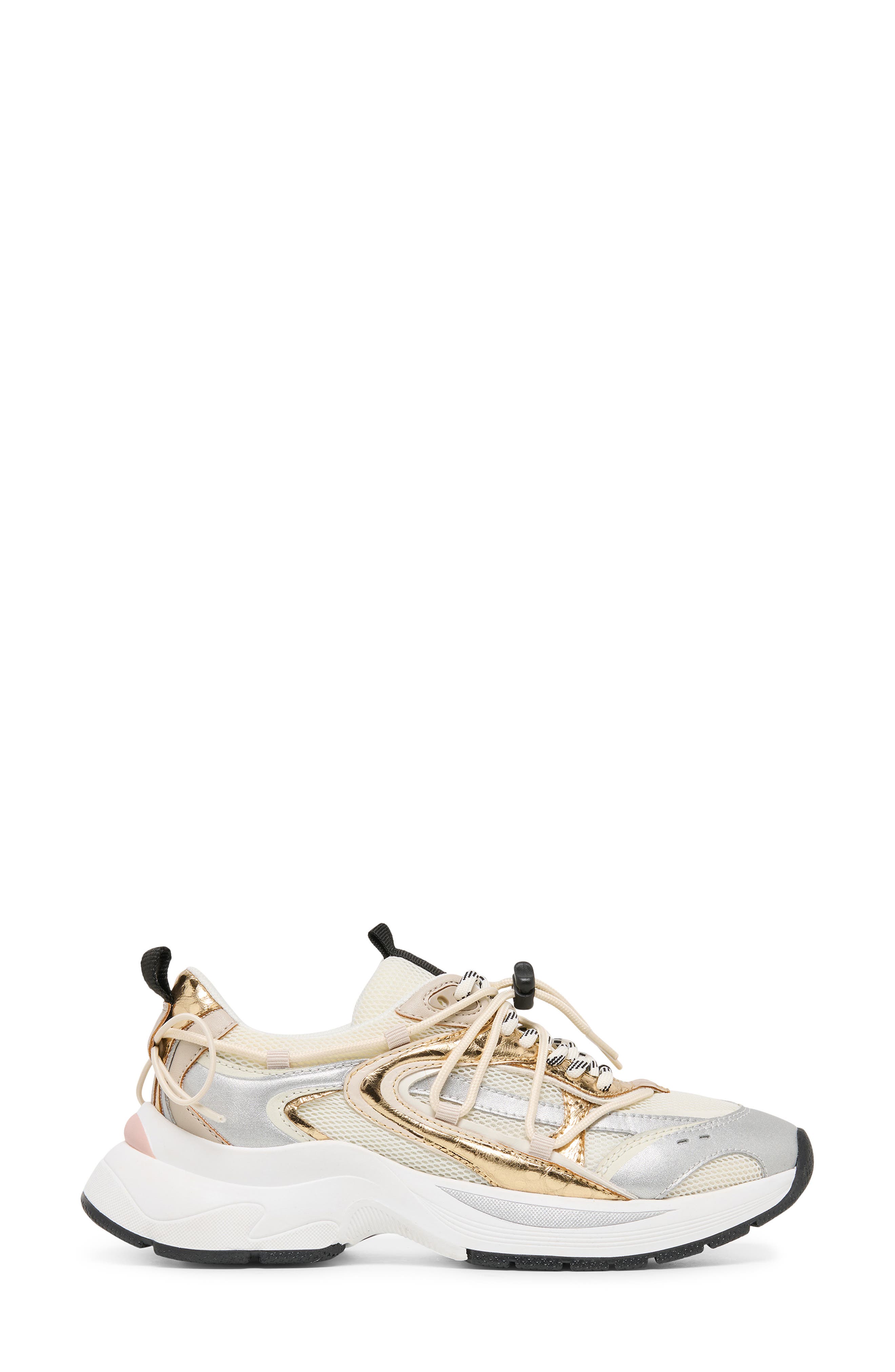 Selmar Sneaker, Alternate, color, SILVER/ GOLD LEATHER