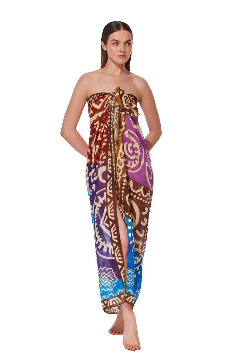 Gottex Ashanti Pareo Cover-Up, Alternate, color,