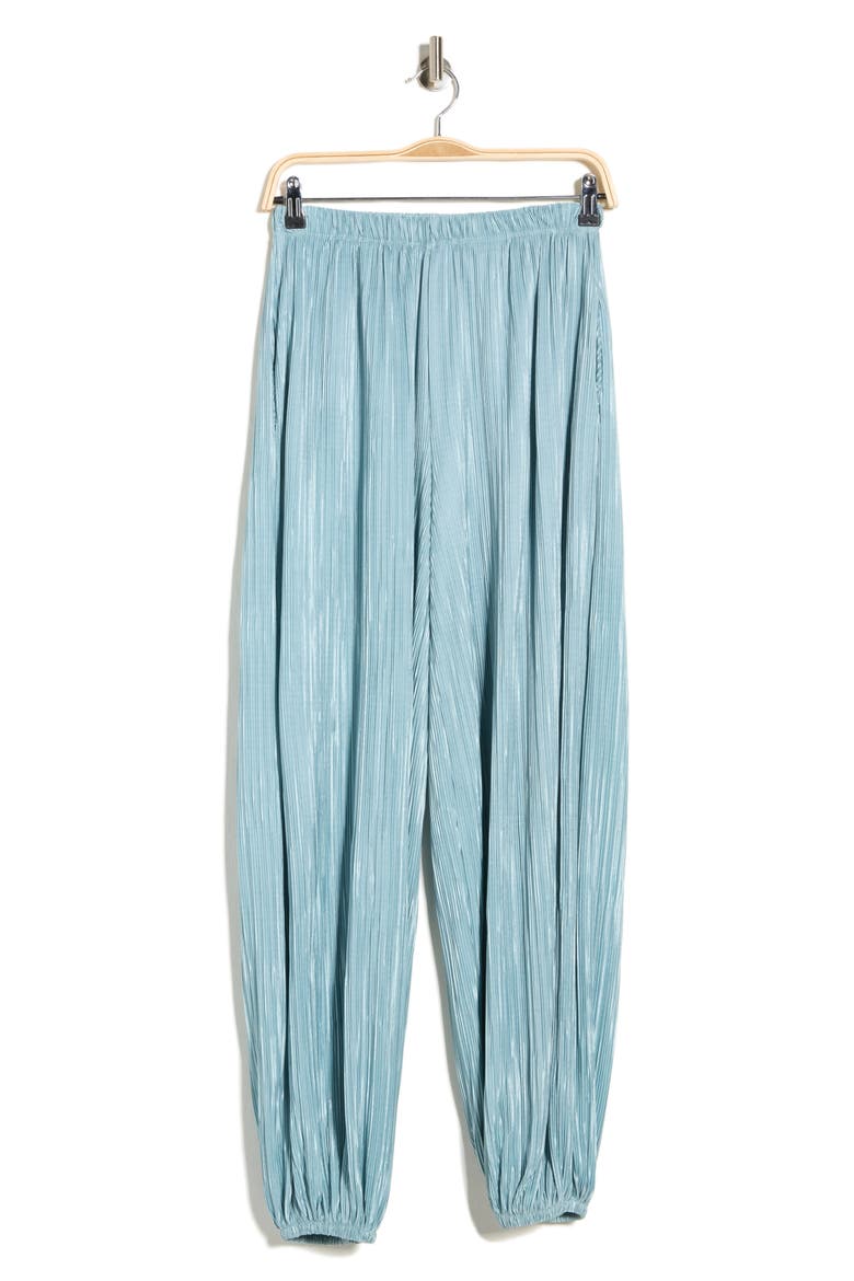 Plissé Joggers, Alternate, color, SEAFOAM