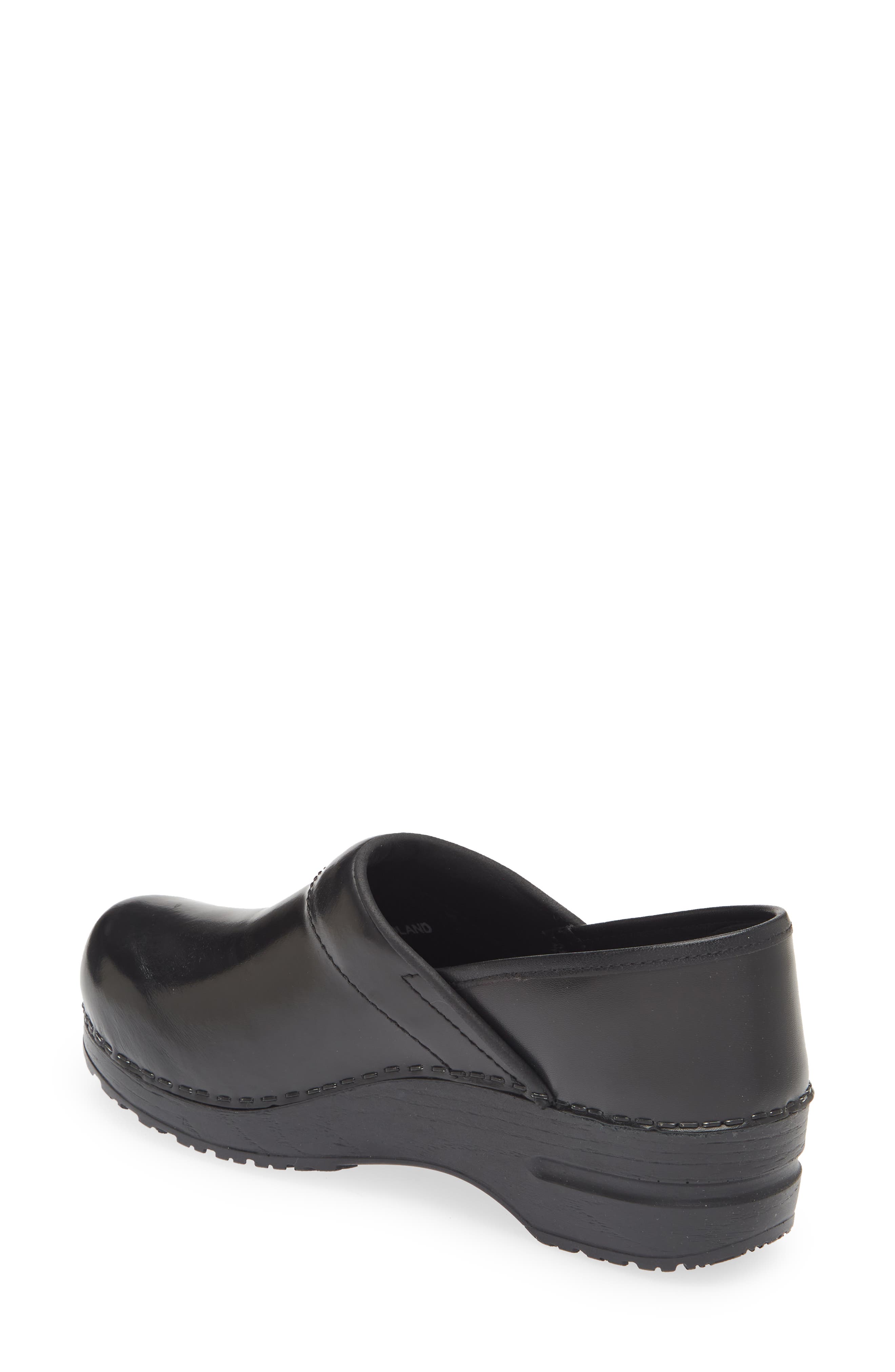 Professional Cabrio Clog, Alternate, color, BLACK
