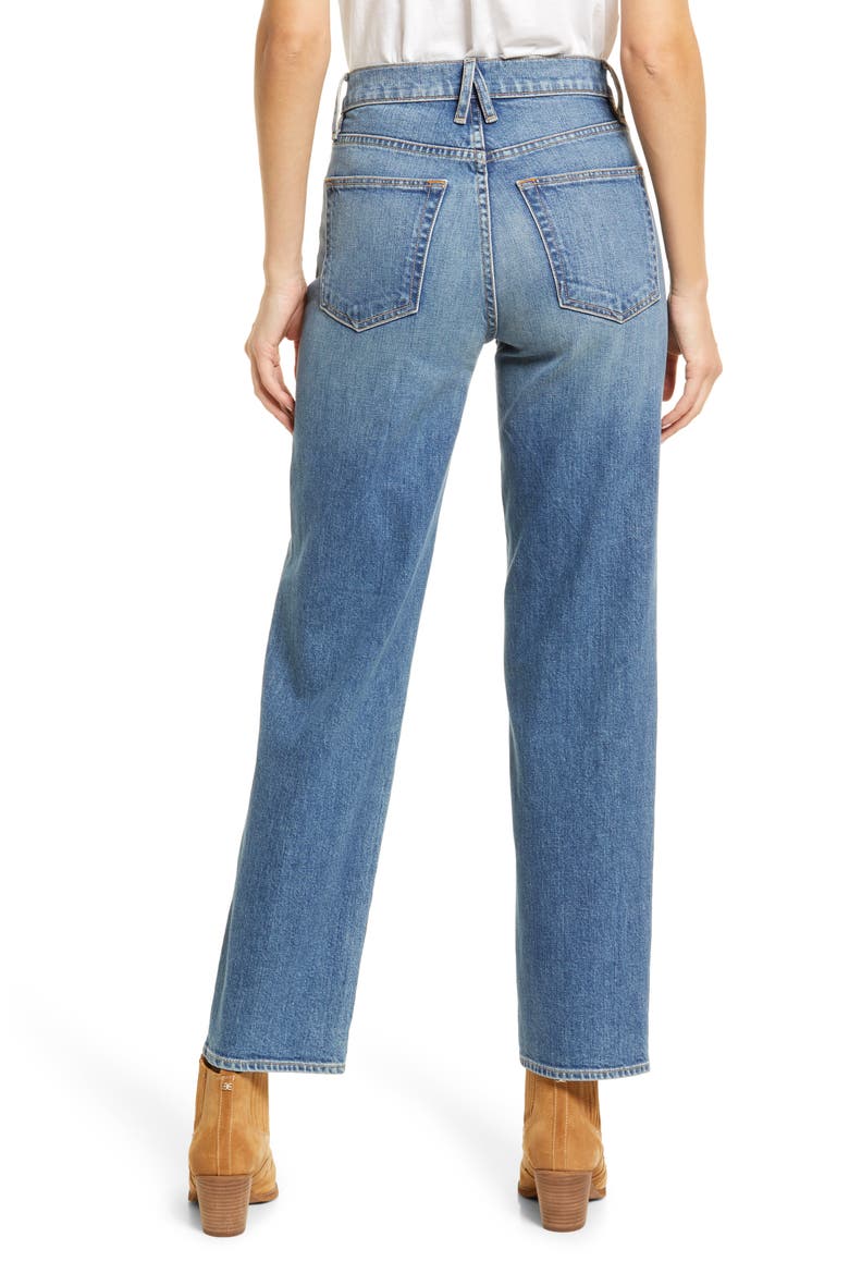 Sophie High Waist Straight Leg Jeans, Alternate, color, MONTEREY