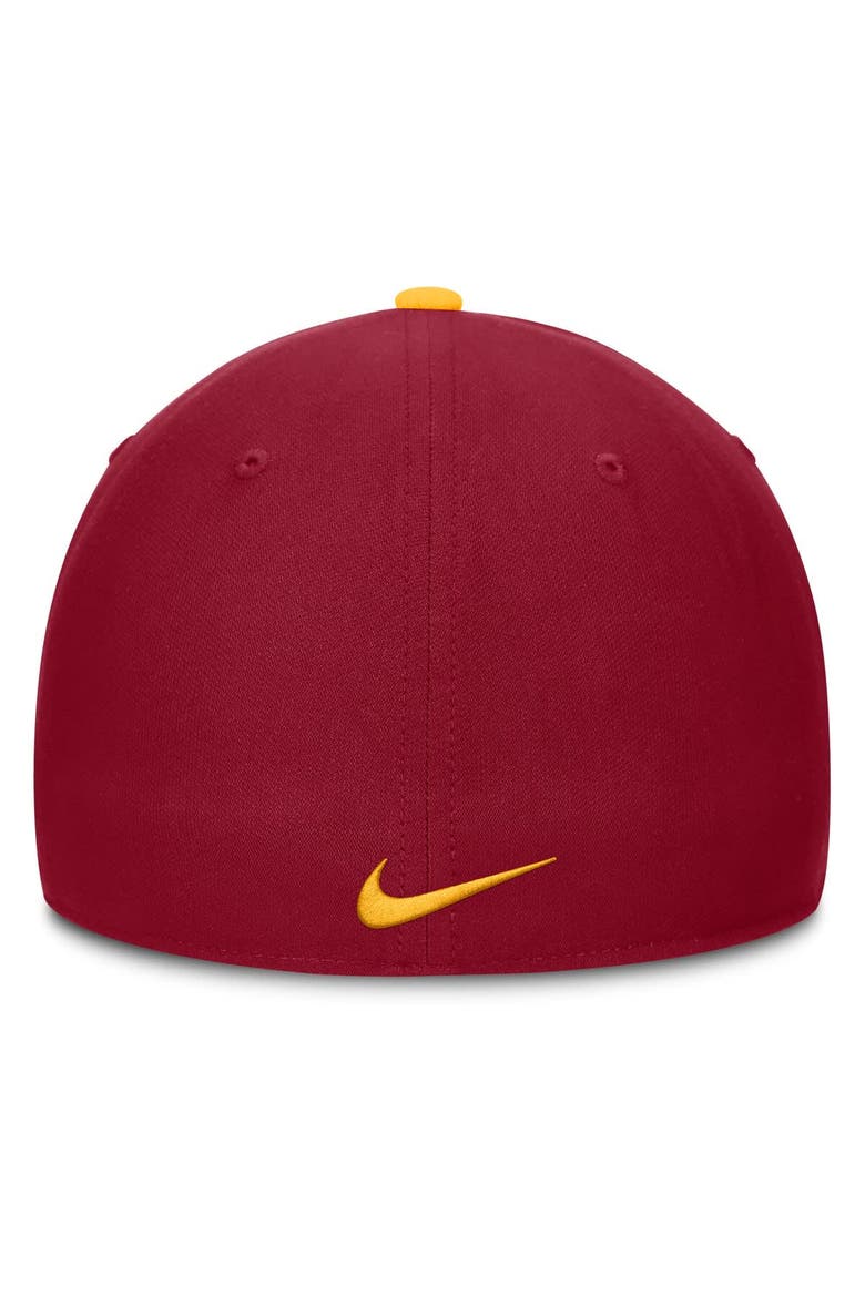 Men's Nike Gold/Cardinal USC Trojans 2025 Sideline Rise Local Performance Flex Hat, Alternate, color, Gold