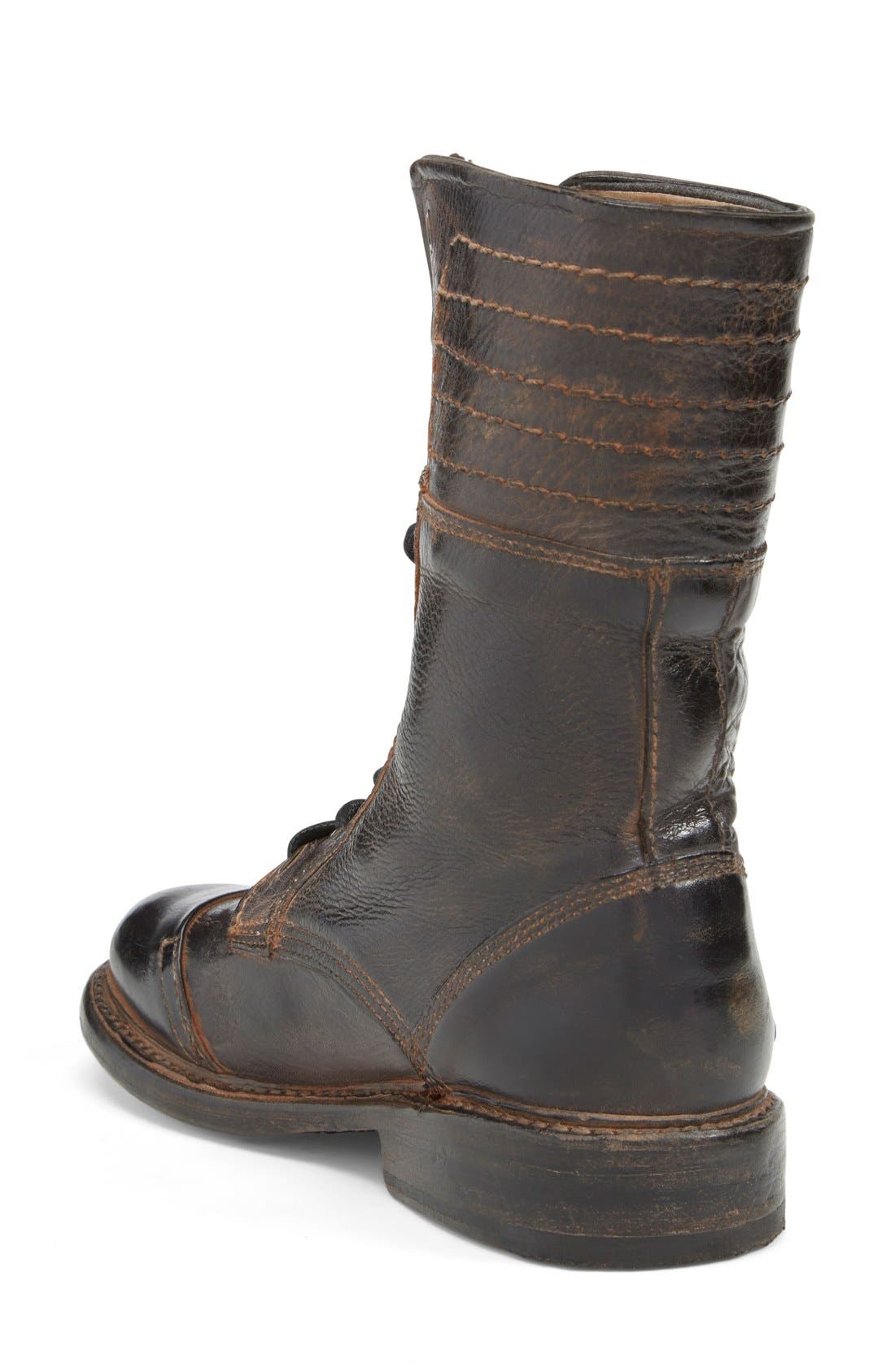 'Roanne' Boot, Alternate, color, BLACK RUSTIC