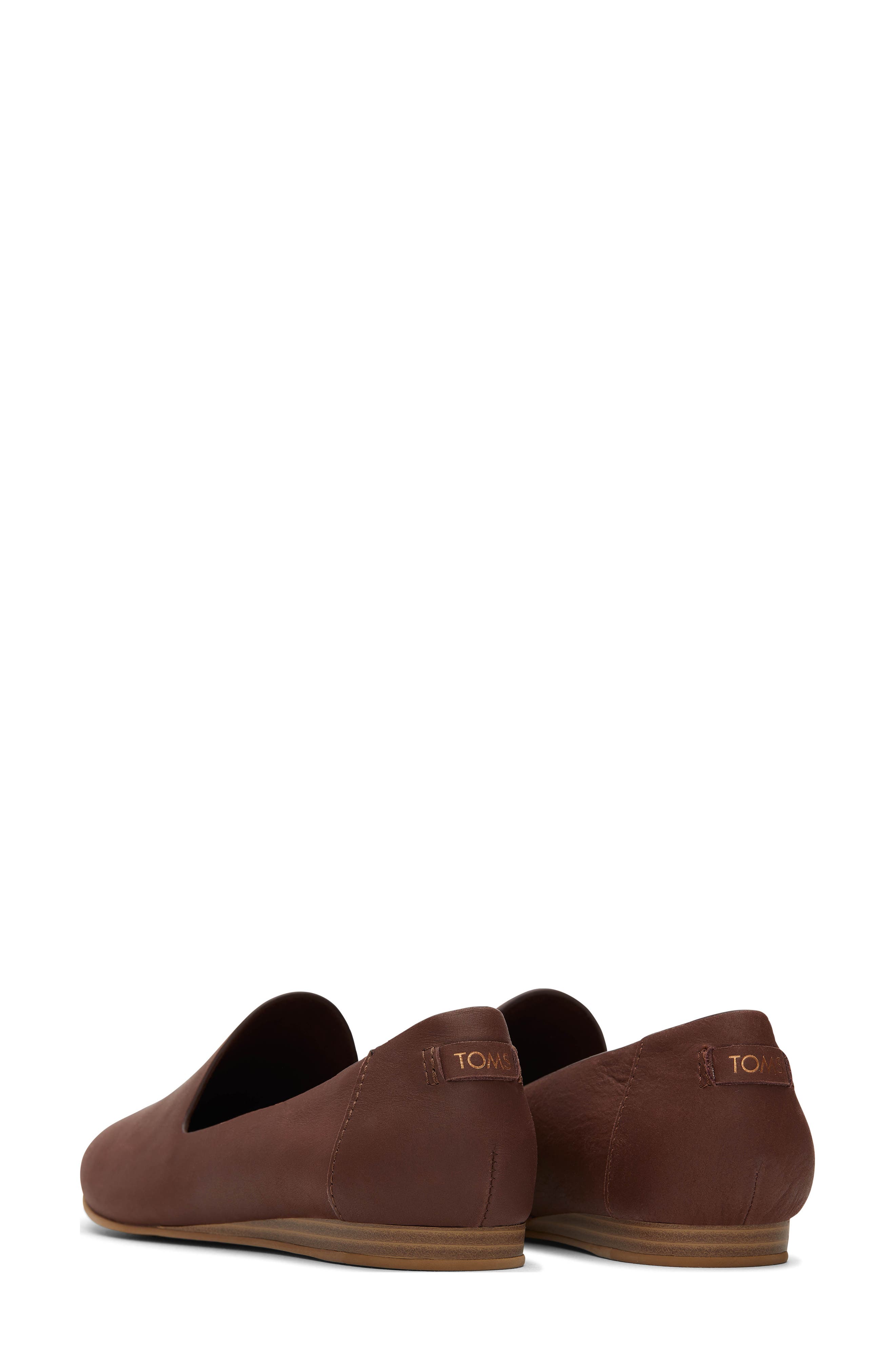 Darcy Flat Loafer, Alternate, color, DARK BROWN