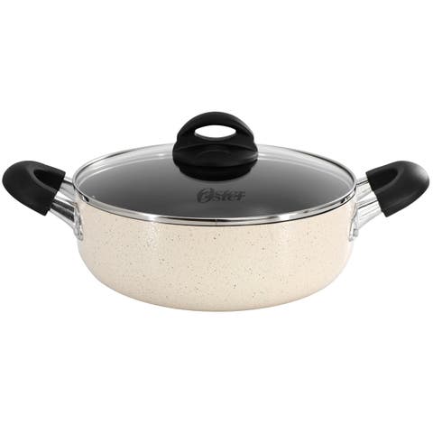 Clairborne 3.6 Quart Nonstick Aluminum Caldero with Lid