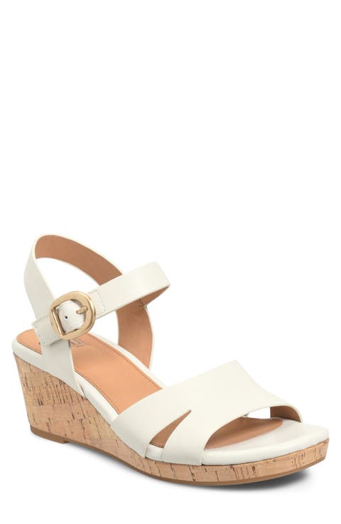 Vanessa Ankle Strap Platform Wedge Sandal (Women)