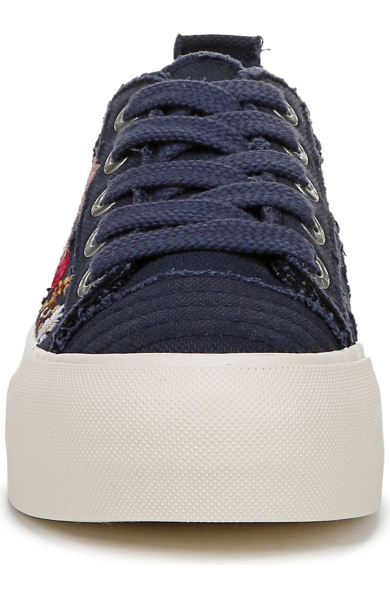 Blowfish Malibu Sadie-Sun Platform Sneaker, Alternate, color, Navy Canvas