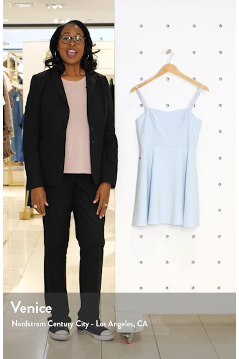 Sweetheart Neck Fit & Flare Minidress video