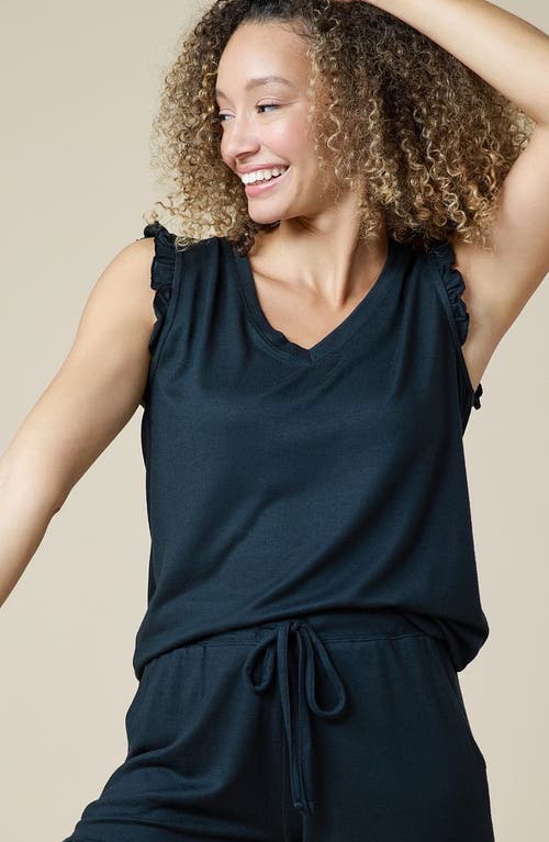 Softies Dream Ruffle Tank Top With Shorts Set