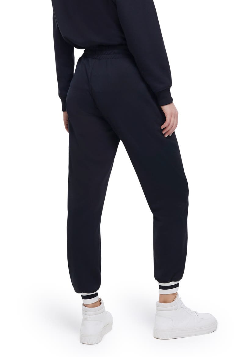 Tipped Cuff Joggers, Alternate, color, BLACK