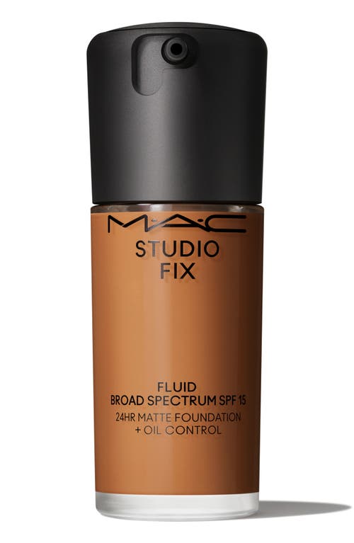 MAC Cosmetics Studio Fix Fluid SPF 15 24HR Matte Foundation + Oil Control in Nc47 