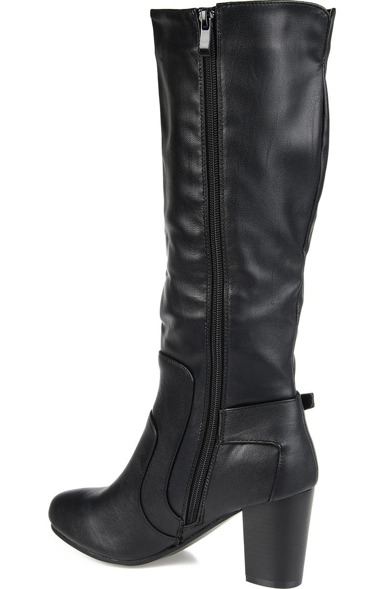 Journee Collection JOURNEE Carver Heeled Tall Boot, Alternate, color,