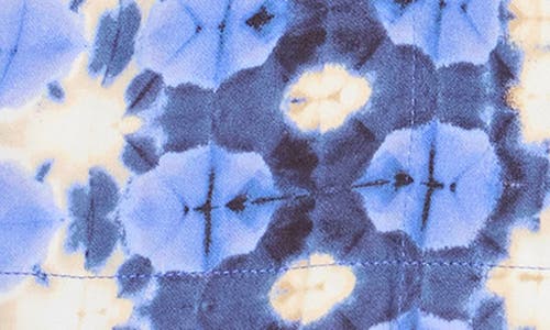 Nic + Zoe Nic+zoe Shibori Stone Shirt In Blue