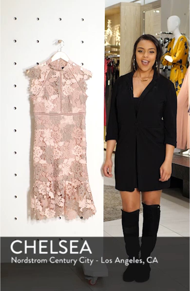 Dani Lace Sheath Dress, sales video thumbnail