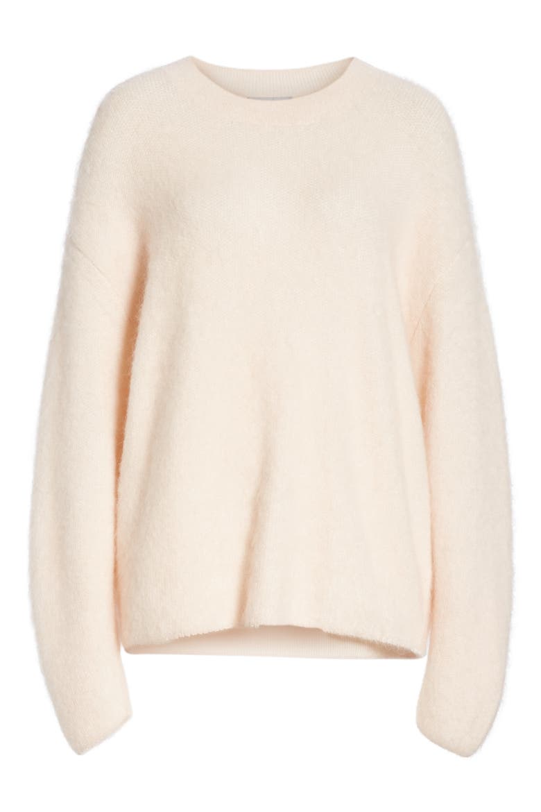 Oversize Sweater, Alternate, color, DESERT ROSE/ CREAM