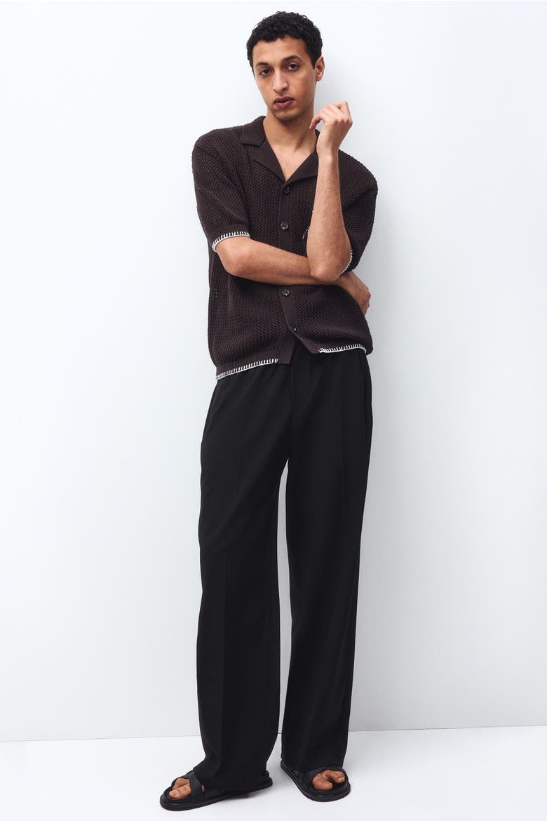 Loose Fit Trousers, Alternate, color, Black