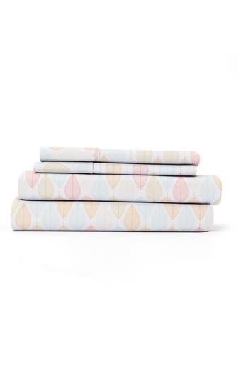 Homespun Premium Ultra Burst Of Vines Pattern 4-piece Bed Sheets Set