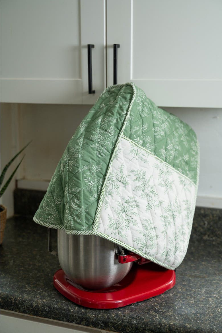 Fern Stand Mixer Cozy, Alternate, color, Green