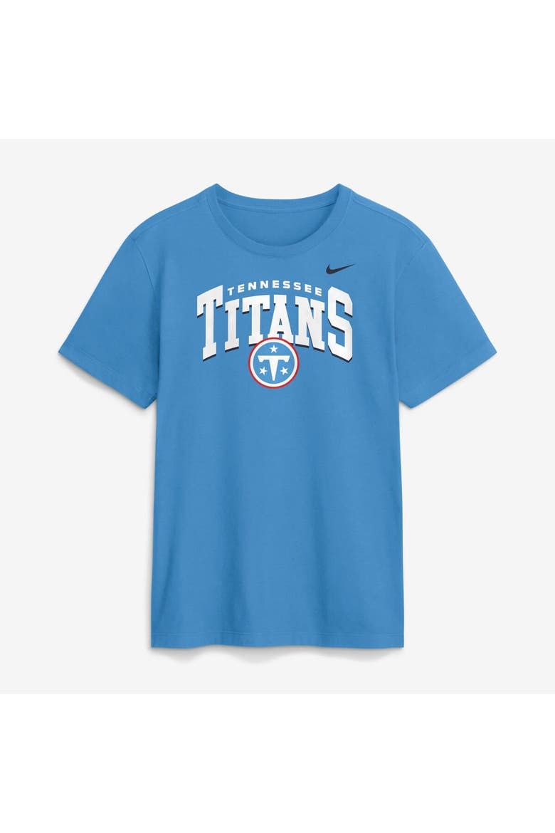 Men's Nike Light Blue Tennessee Titans Edge Enforcer T-Shirt, Main, color, Light Blue