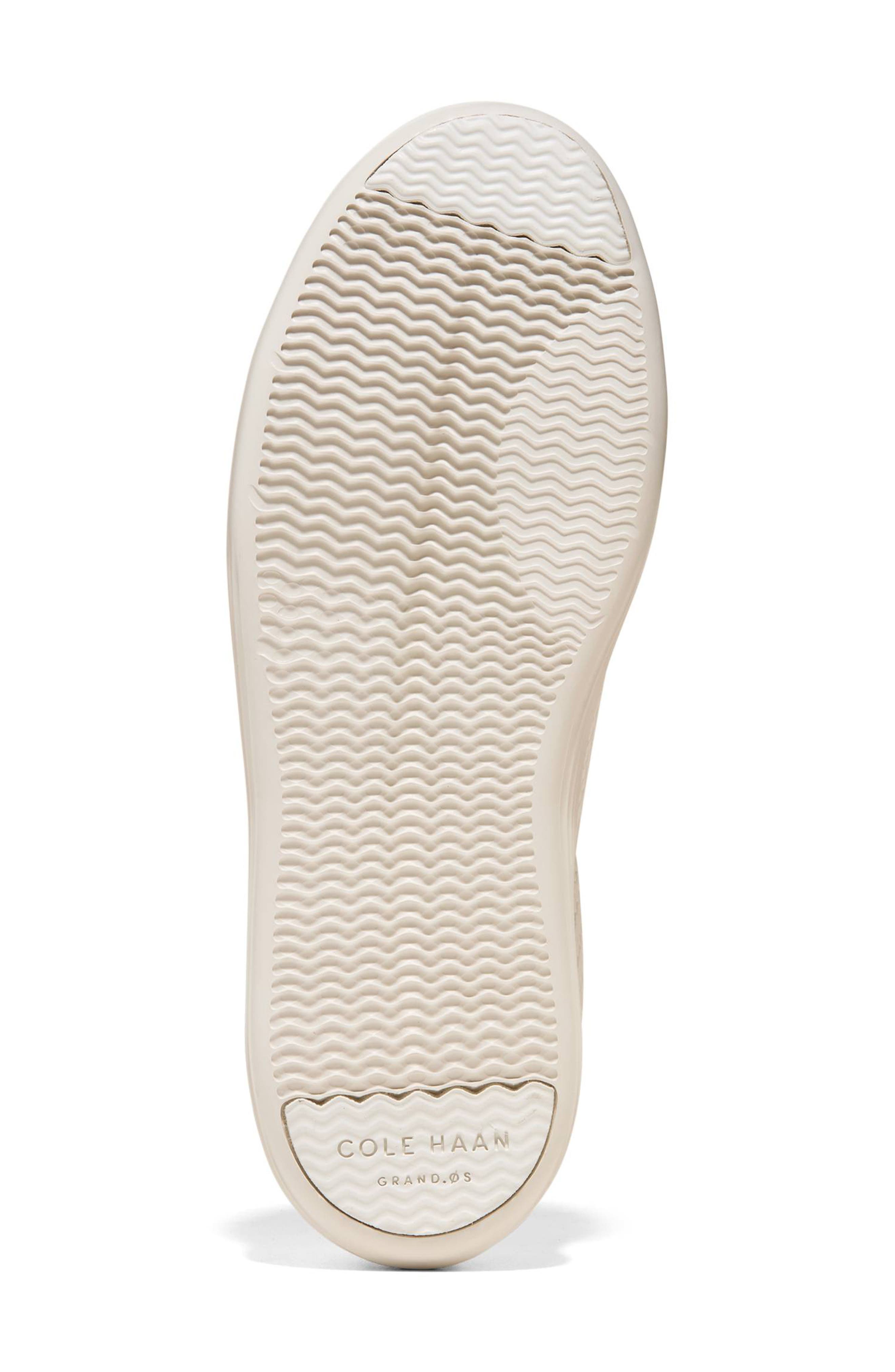 Cole Haan Grand Crosscourt II Snakeskin Texture Sneaker, Alternate, color, Powder Snk Print Leather