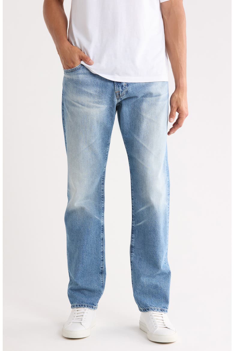 Everett Slim Straight Leg Jeans, Main, color, ZODIAC