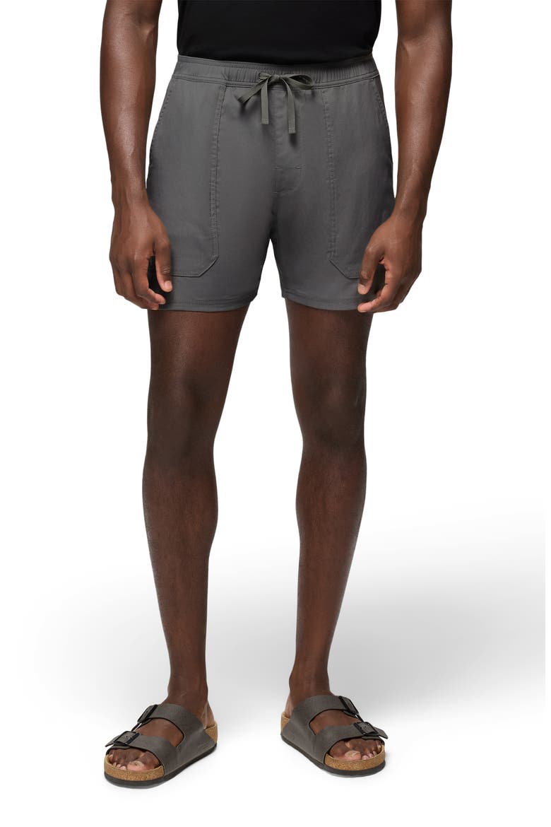 Stretch Zion™ Drawstring Waist Shorts, Main, color, THYME
