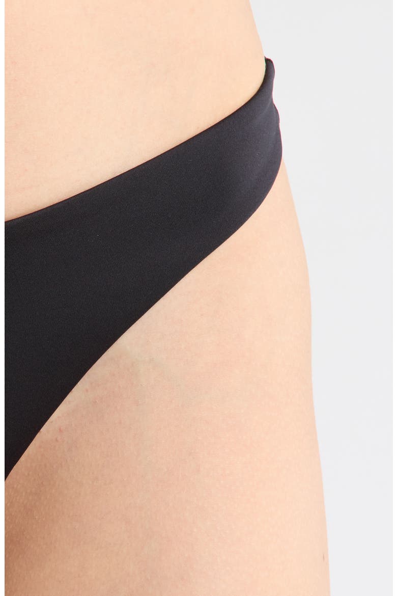 Dip High Leg Bikini Bottoms, Alternate, color, JET