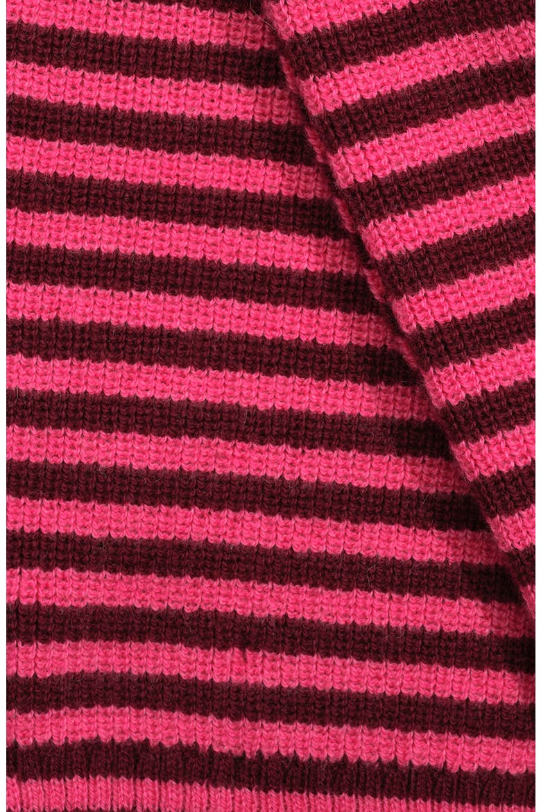 Northshore Organic Cotton & Wool Scarf, Alternate, color, AMARANTH/ CHESTNUT