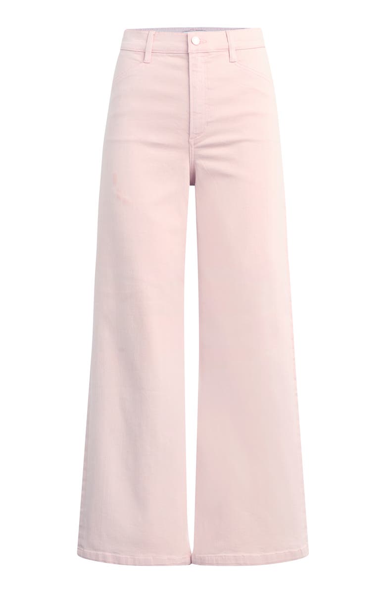Favorite Daughter The Mischa Super High Waist Wide Leg Jeans, Alternate, color, Pale Pink