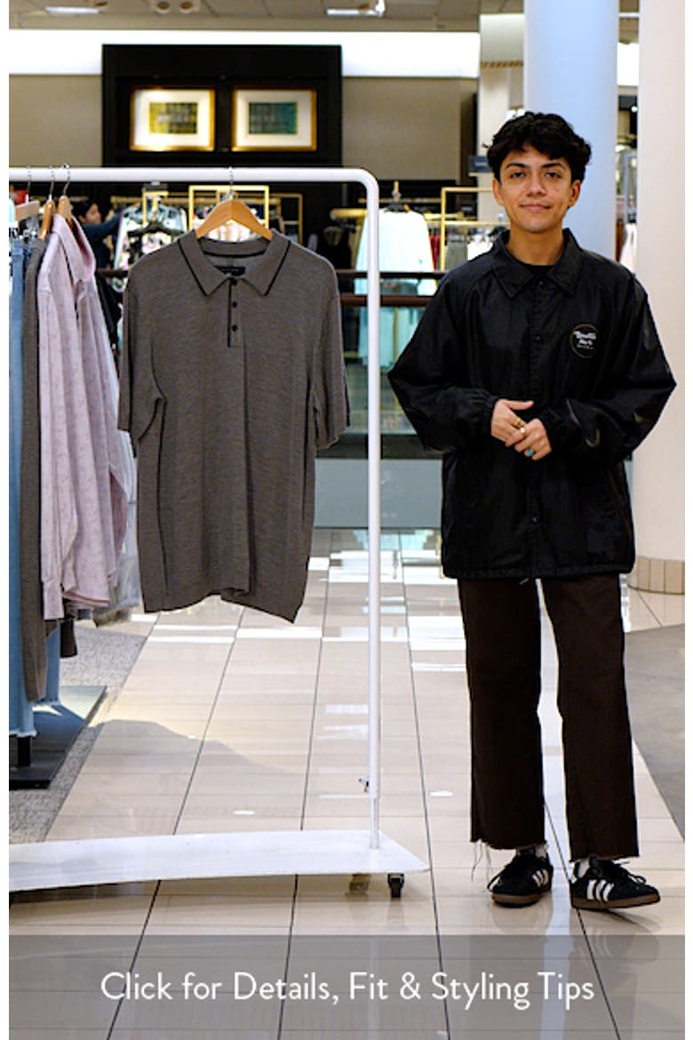 Crawford Wool & Cashmere Sweater Polo video