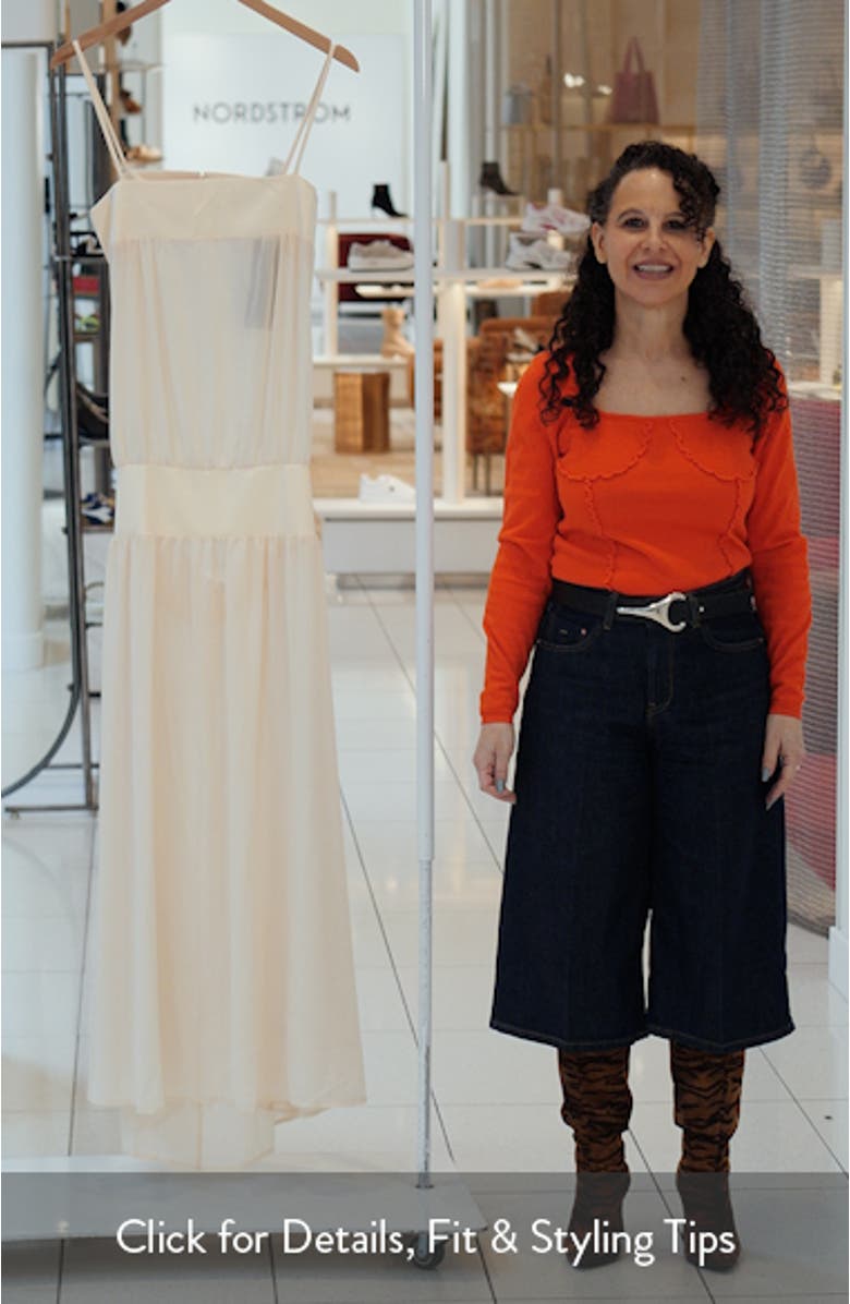 Gracia Sleeveless Chiffon Maxi Dress, sales video thumbnail