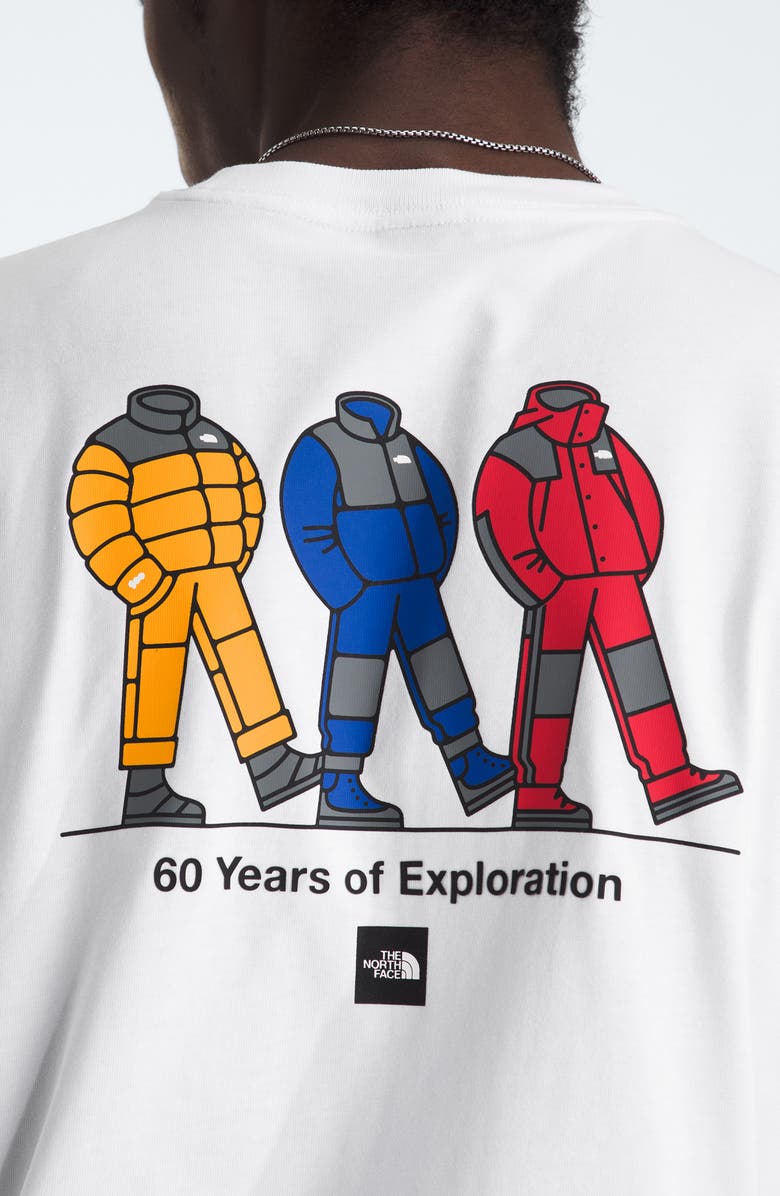 The North Face Celebration Graphic T-Shirt, Alternate, color, Tnf White