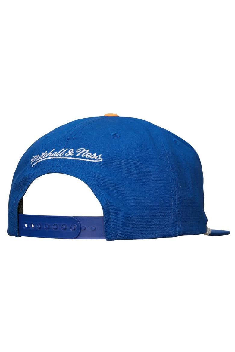 Men's Mitchell & Ness Blue New York Knicks Ascend Deadstock Snapback Hat, Alternate, color, Blue