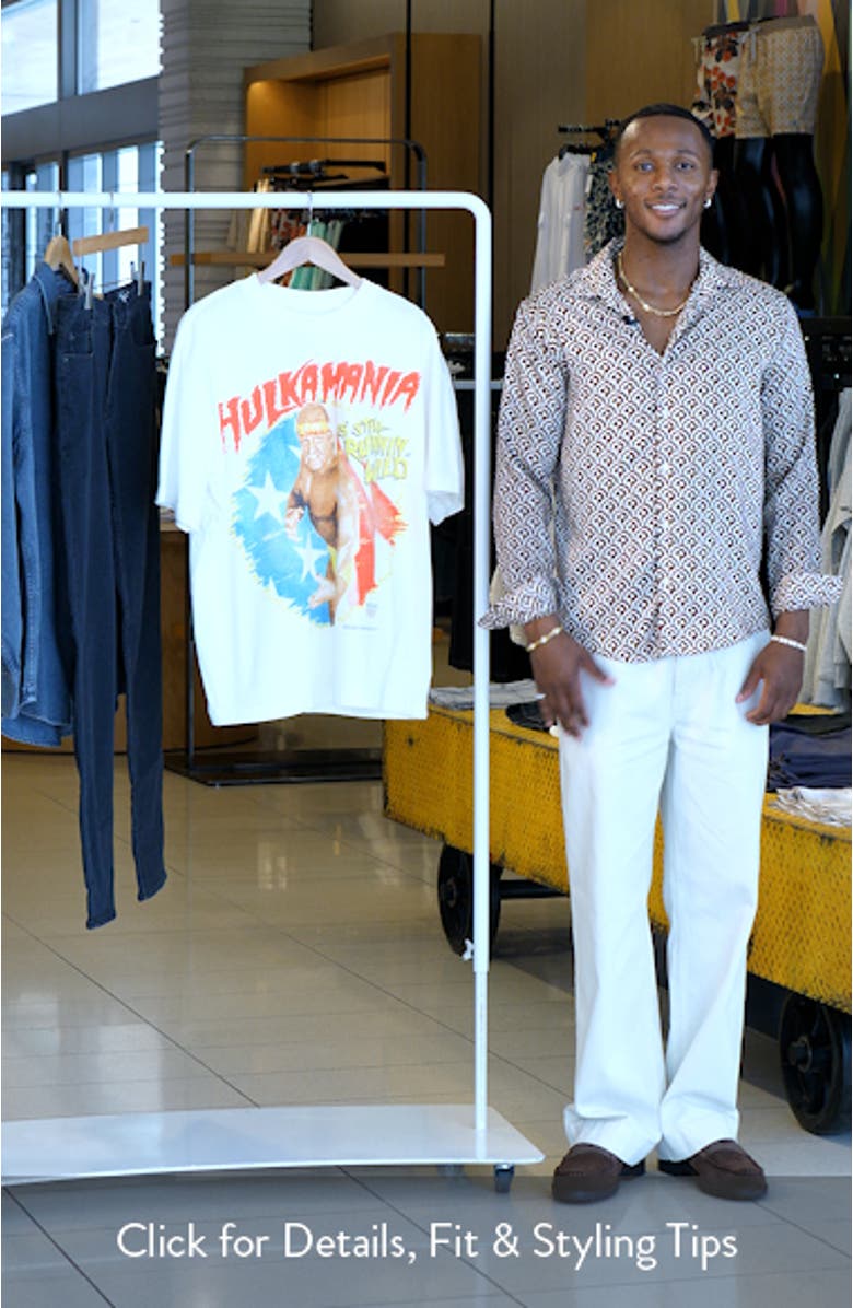 Hulk Hogan<sup>®</sup> Hulkamania<sup>®</sup> Cotton Graphic T-Shirt, sales video thumbnail