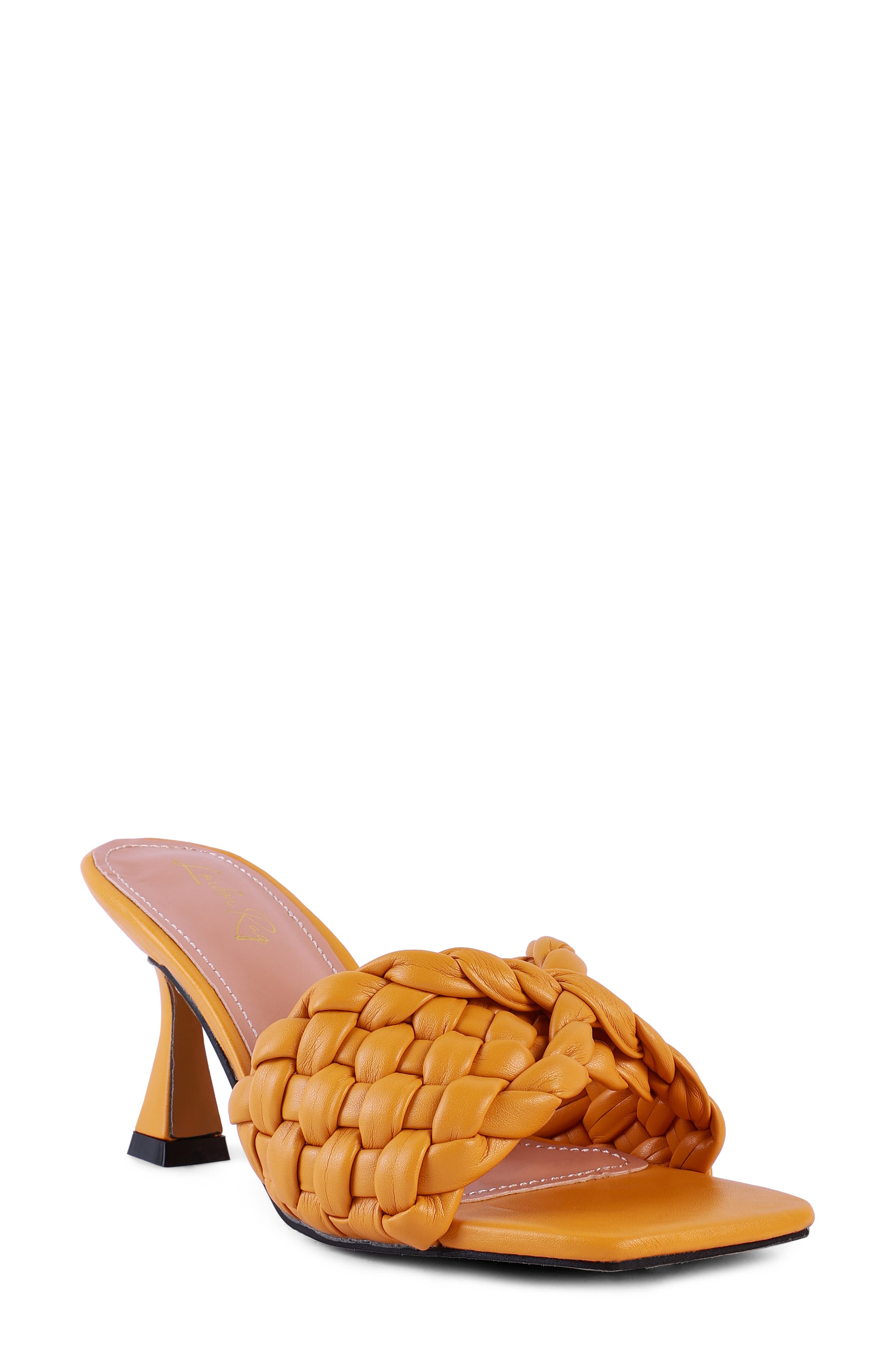 LONDON RAG Celie Woven Heeled Sandal