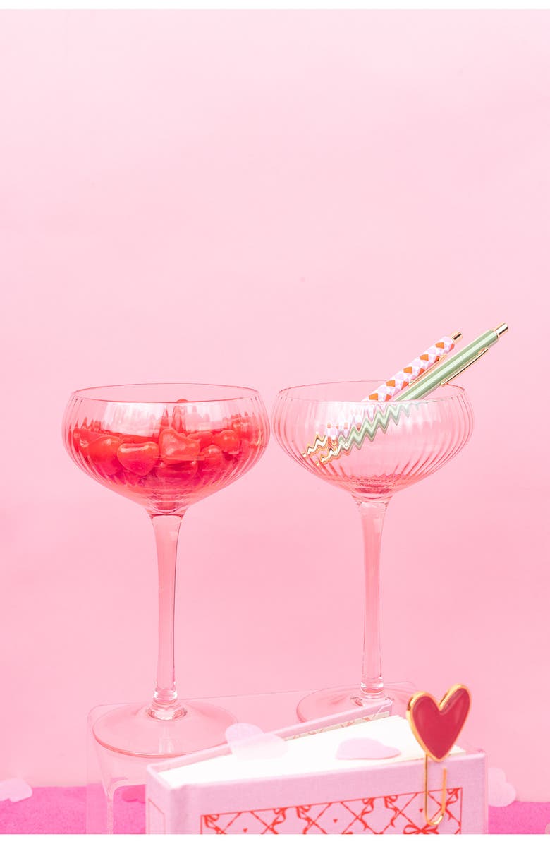 Here's How The Lou Set of 2 Coupe Glasses, Alternate, color, 