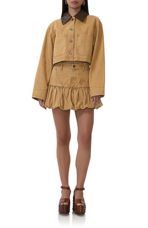 AFRM AFRM WRENLEY CROP DENIM JACKET