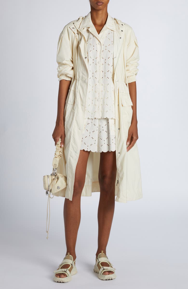 Moncler Coupiac Long Parka, Alternate, color, 