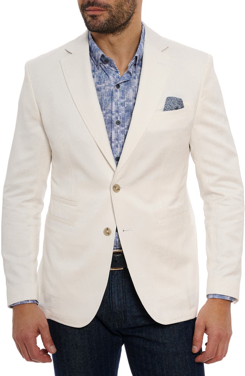 Robert Graham Kellam Floral Jacquard Sport Coat, Main, color,