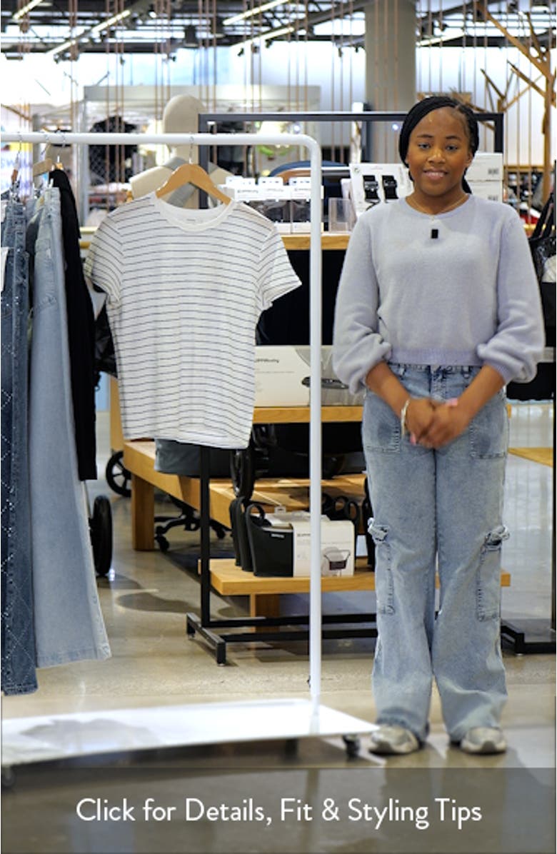 The Stripe Linen Baby T-Shirt, sales video thumbnail