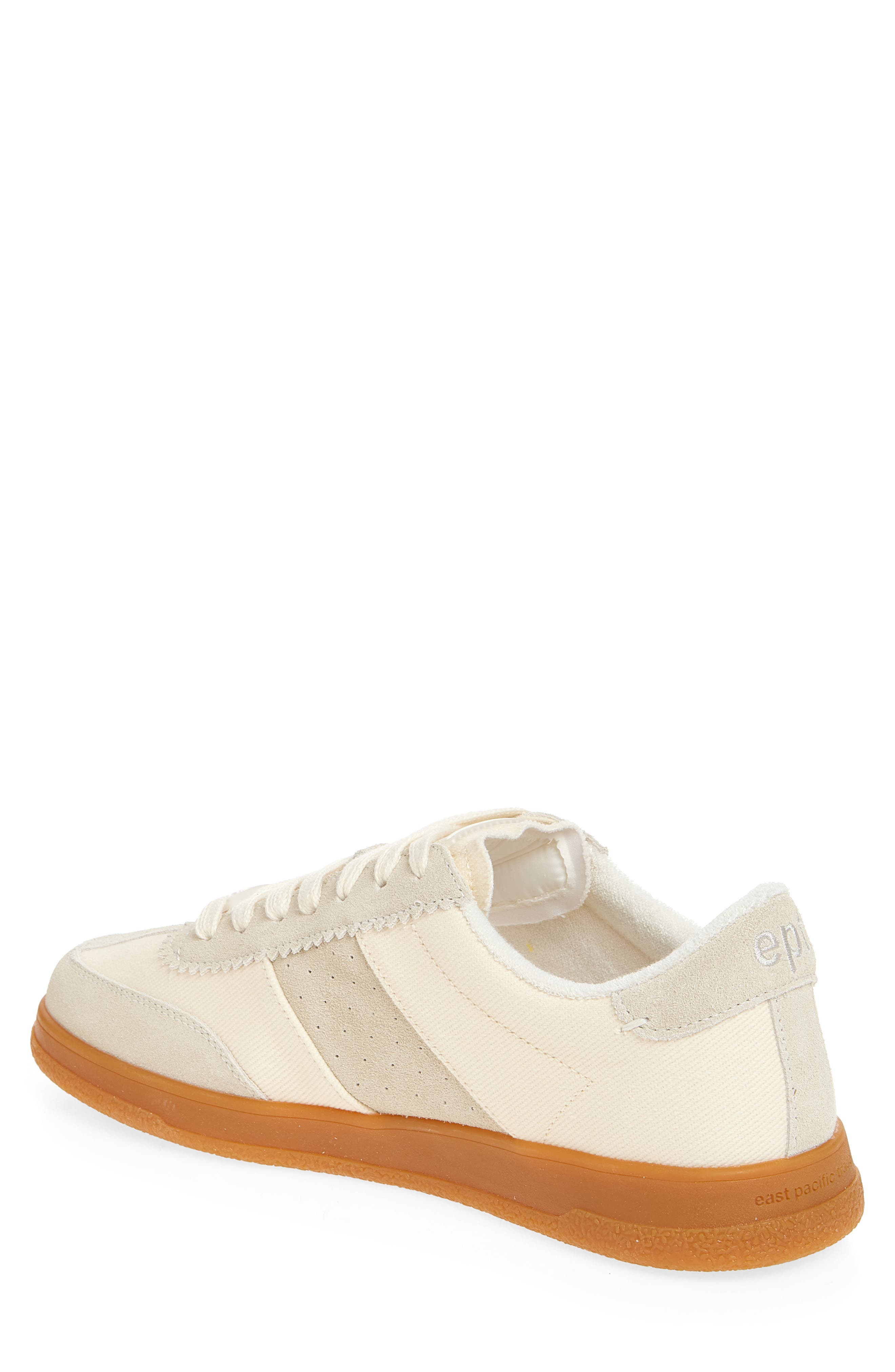 Santos Sneaker, Alternate, color, WHITE DENIM