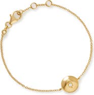 Astley Clarke Gold Biography Chain Locket Bracelet