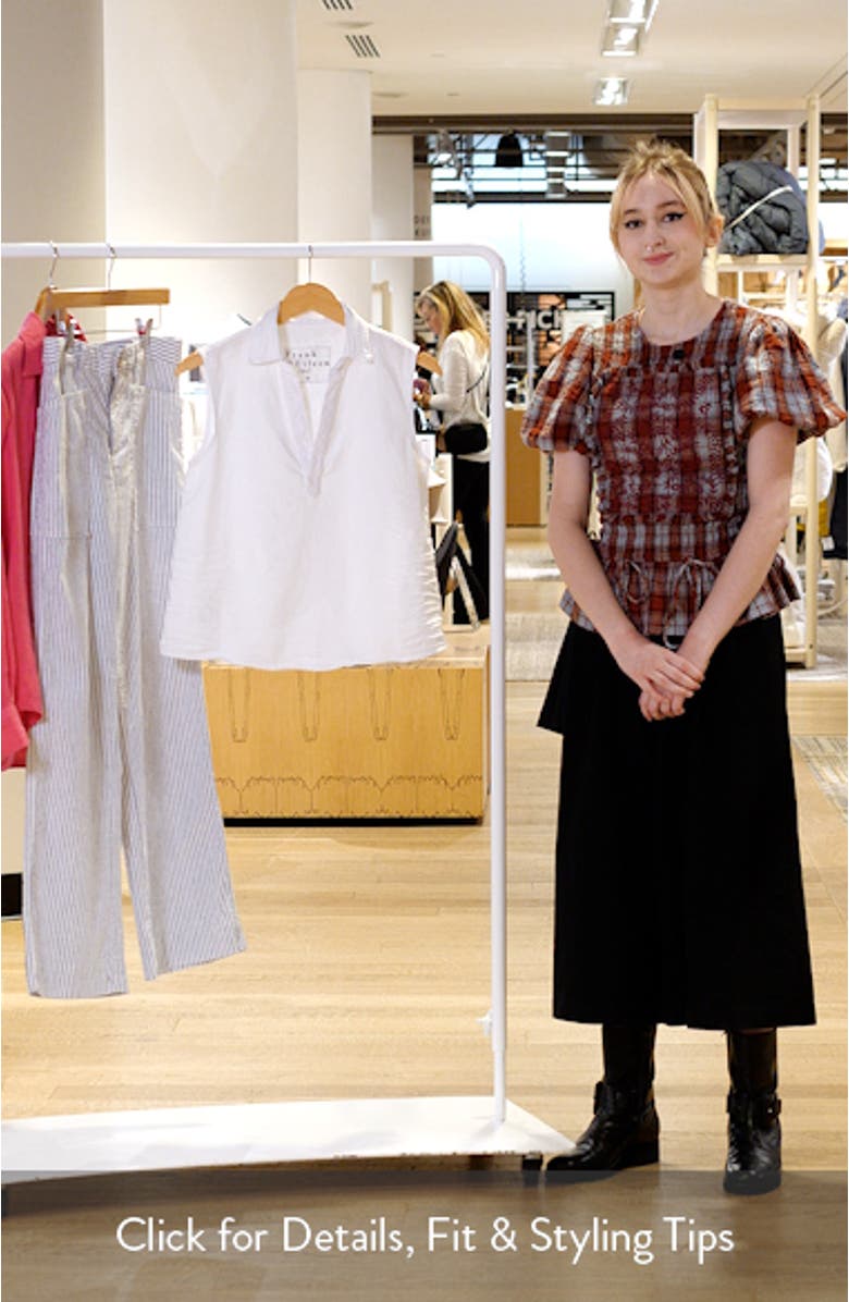 Olivia Popover Tank, sales video thumbnail