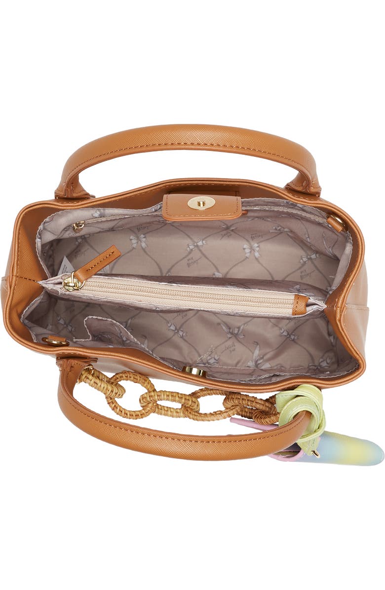 Betsey Johnson Structured Triple Compartment Tote, Alternate, color,