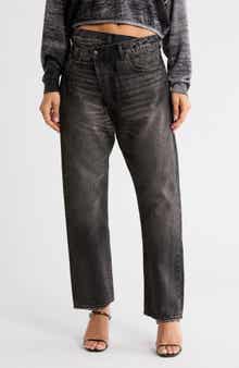 R13 Crossover Straight Leg Jeans