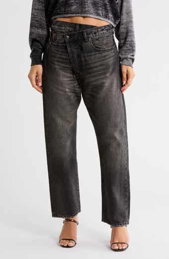 R13 Crossover Straight Leg Jeans
