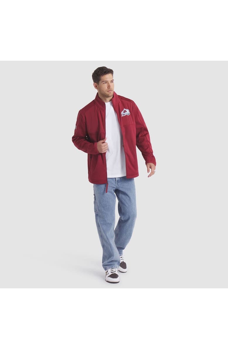 FANATICS Men
s Fanatics Burgundy Colorado Avalanche Authentic Pro Rink Full-Zip Jacket, Alternate, color, Burgundy