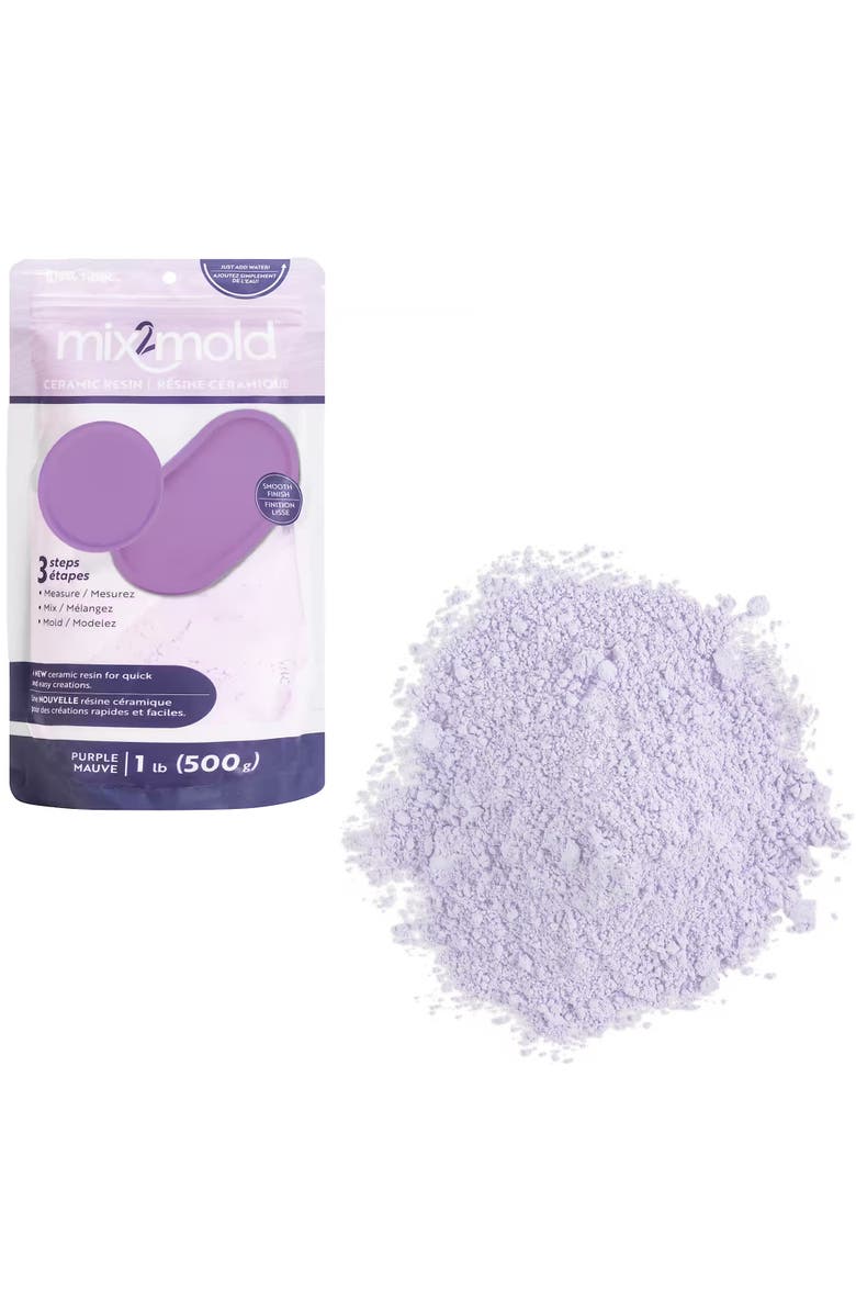 Brea Reese Ceramic Resin Powder Purple 1Lb, Alternate, color, Multicolored