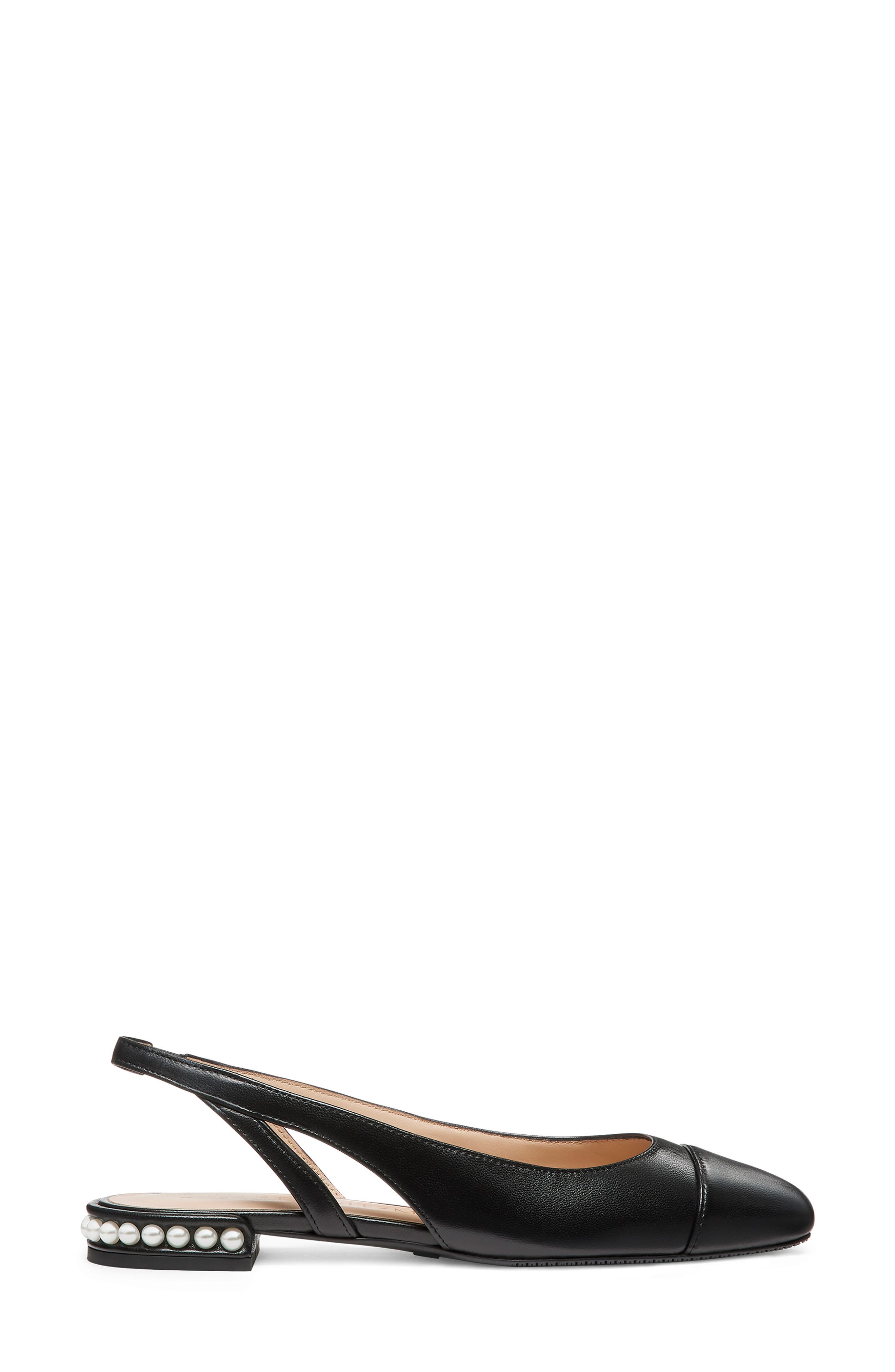 Stuart Weitzman Pearl Slingback Flat, Alternate, color, 