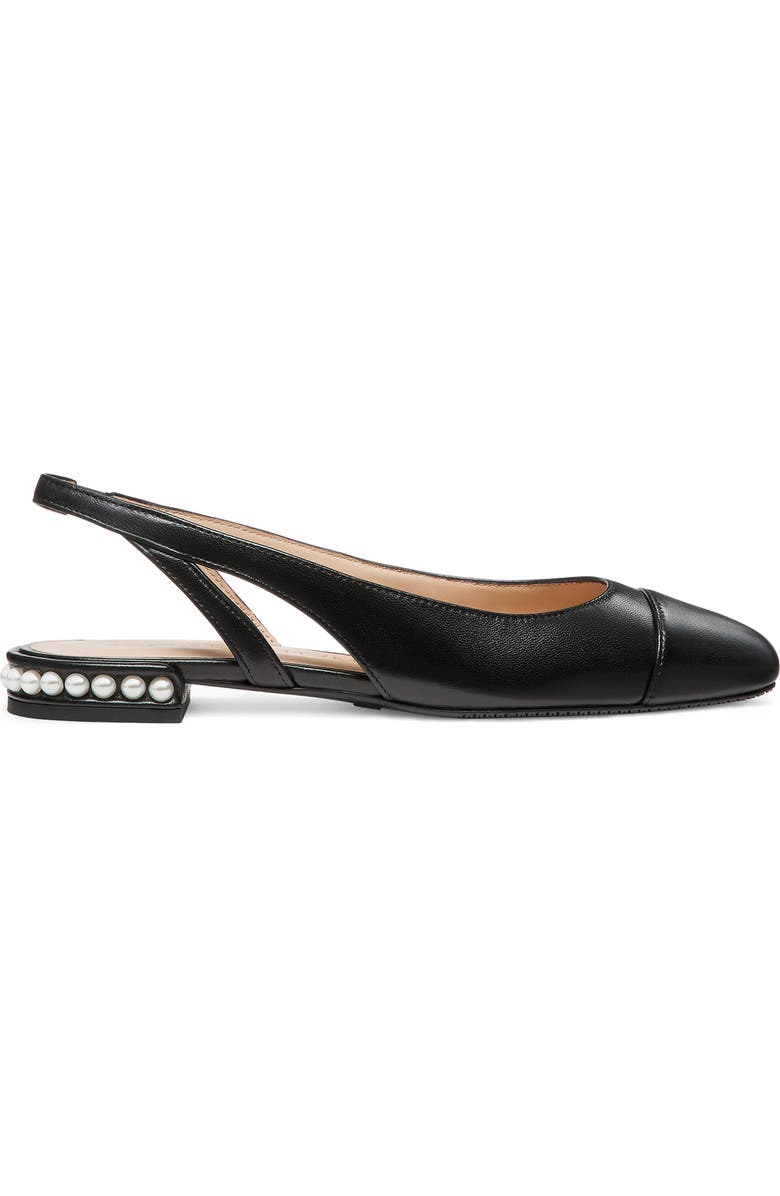Stuart Weitzman Pearl Slingback Flat, Alternate, color,
